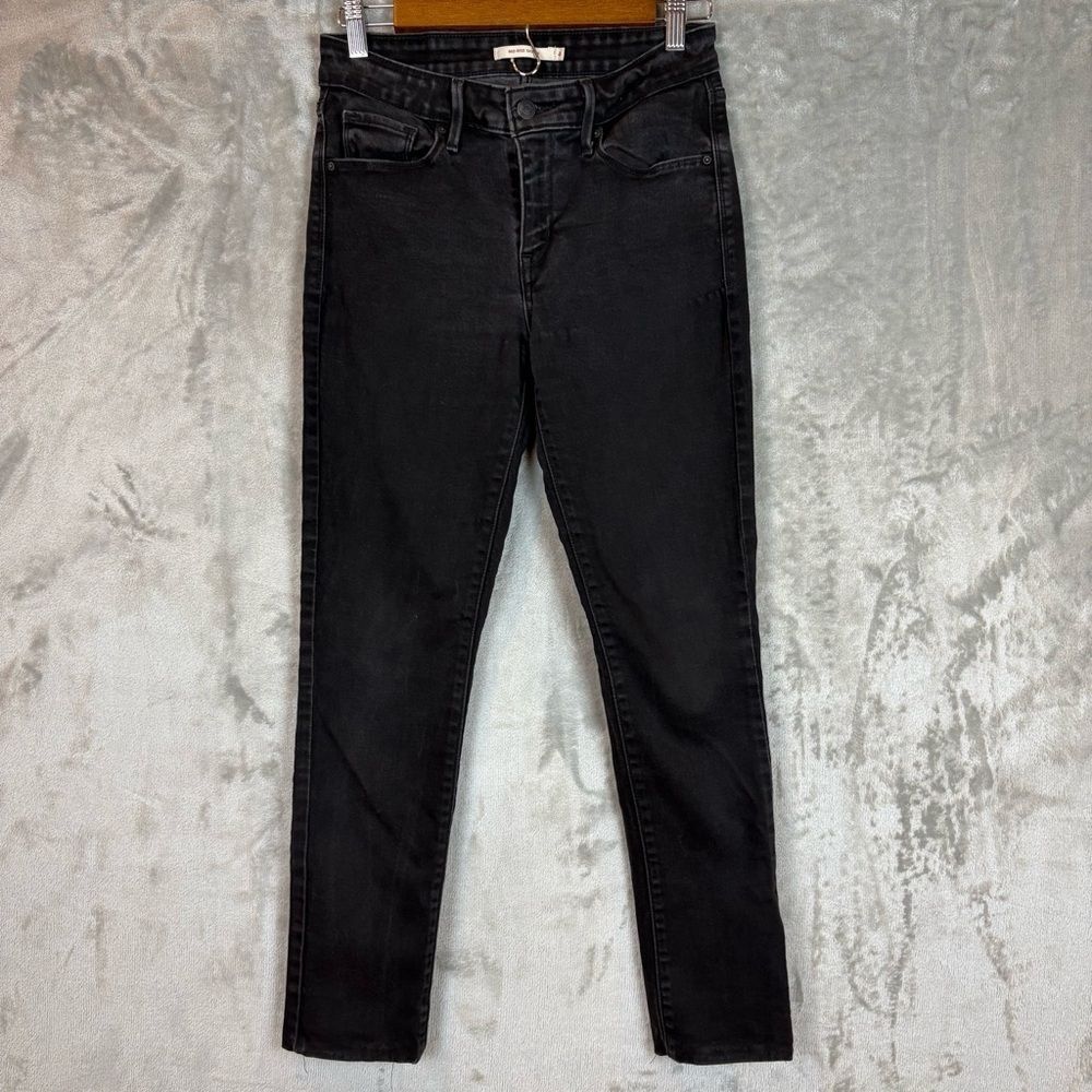Levi’s 311 Shaping Skinny Jeans Mid-Rise Black Women's 4